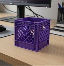 Mini Caja de Almacenamiento 3x3x3 | Organizador de Escritorio Compacto Impreso en 3D