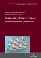 Langues Et Cultures En Contact | RéFlexions Linguistiques Et Traductologiques