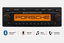 BECKER PORSCHE Indianapolis PRO Autoradio Bluetooth Navi CD 911 BOXTER 996 986
