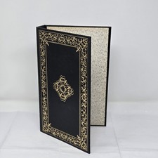 VTG Hardback 3 Ring Binder 1 Inch Faux Leathe...
