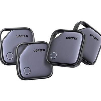 FineTrack Bluetooth Tracker 4er Pack mit USB C Aufladung kompatibel mit Android