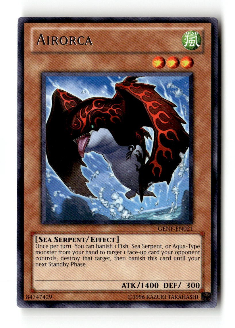 YuGiOh! TCG Airorca: Near Mint Rare Unlimited - GENF-EN021