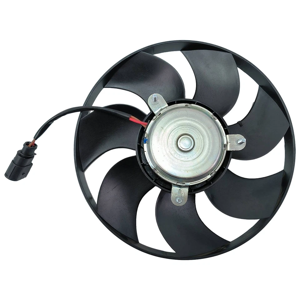 Conjunto de ventilador de refrigeración del radiador derecho para Audi A3 TT TTS Quattro S3 5Q0959455AH Foto 3 de 4