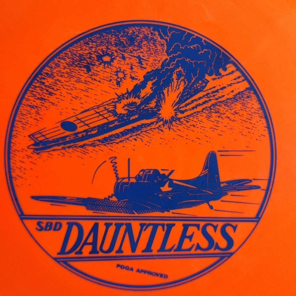 NEW PFN OOP Lightning Discs #1 Hookshot SBD Dauntless (Orange, 173g) 90s - Image 2 of 4