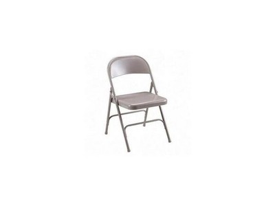 Folding Chairs,Steel Seat,19-3/8''x18-1/4''x29-5/8'',4/CT,BG
