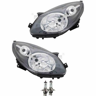 Scheinwerfer Set links & rechts H4 für Renault Twingo II CN0_ inkl. Osram Lampen