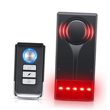 Car Anti-Theft Vibration Alarm, 108dB Automobile Vibration 1 Alarm 1 Remote