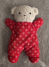 ❤️ Stofftier * Kuscheltier * Sigikid * Bär * rot * Frottee * Vintage * 18cm❤️
