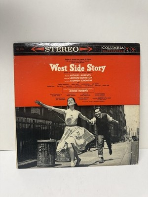 West Side Story Original Cast Vinyl LP Columbia OS 2001 Bernstein Sondheim Broad