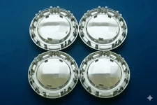 4 PCS -14 WHEEL CENTER CAP AFTERMARKET FOR CADILLAC ESCALADE YELLOW LOGO