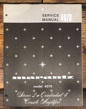 Marantz Model 4070 Amplifier Service Manual *...