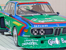 Minichamps 1/18 BMW 3.5 CSL #24 24h Sebring 1975 Dealer Edition Diecast Car