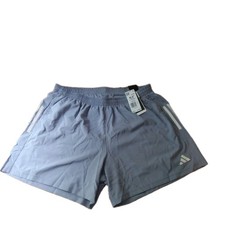 Adidas Own The Run JC9827 Mens' XL 5" Running Shorts, Silver Violet