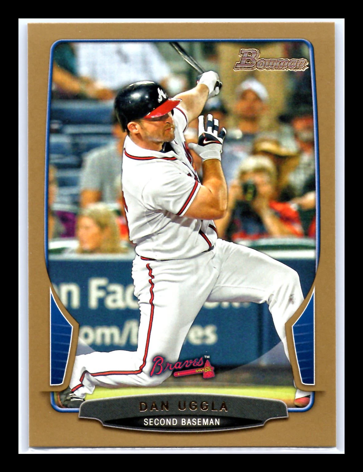 Dan Uggla trading card