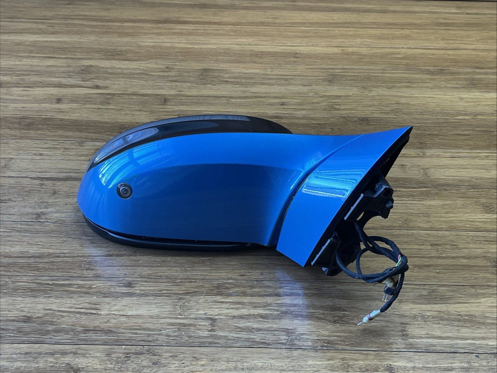 2014-2020 BMW I8 I12 Right Door Rear View Mirror W/ Camera & Auto Dip Blue OEM