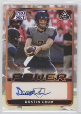 2021 Leaf Pro Set Power Base Dustin Crum #BA-DC1 Auto 17d8
