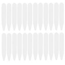 200 Pcs Mens Shirt Collar Stays Tabs for Formal Wear Protectors Shirts