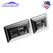 2pcs Chrome Power Window Switch Set For 1980-1996 Chevy C10 Gmc Classic Truck 2pcs Chrome Power Window Switch Set For 1980-1996 Chevy C10 Gmc Classic Truck