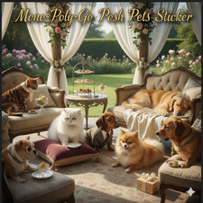 Zoomie Mobile - Mono-Poly STICKERS GO! ⭐ 13 - BLAZING Fast Delivery