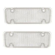 Parking Light Lens Clear Pair 1971-1972 Blazer