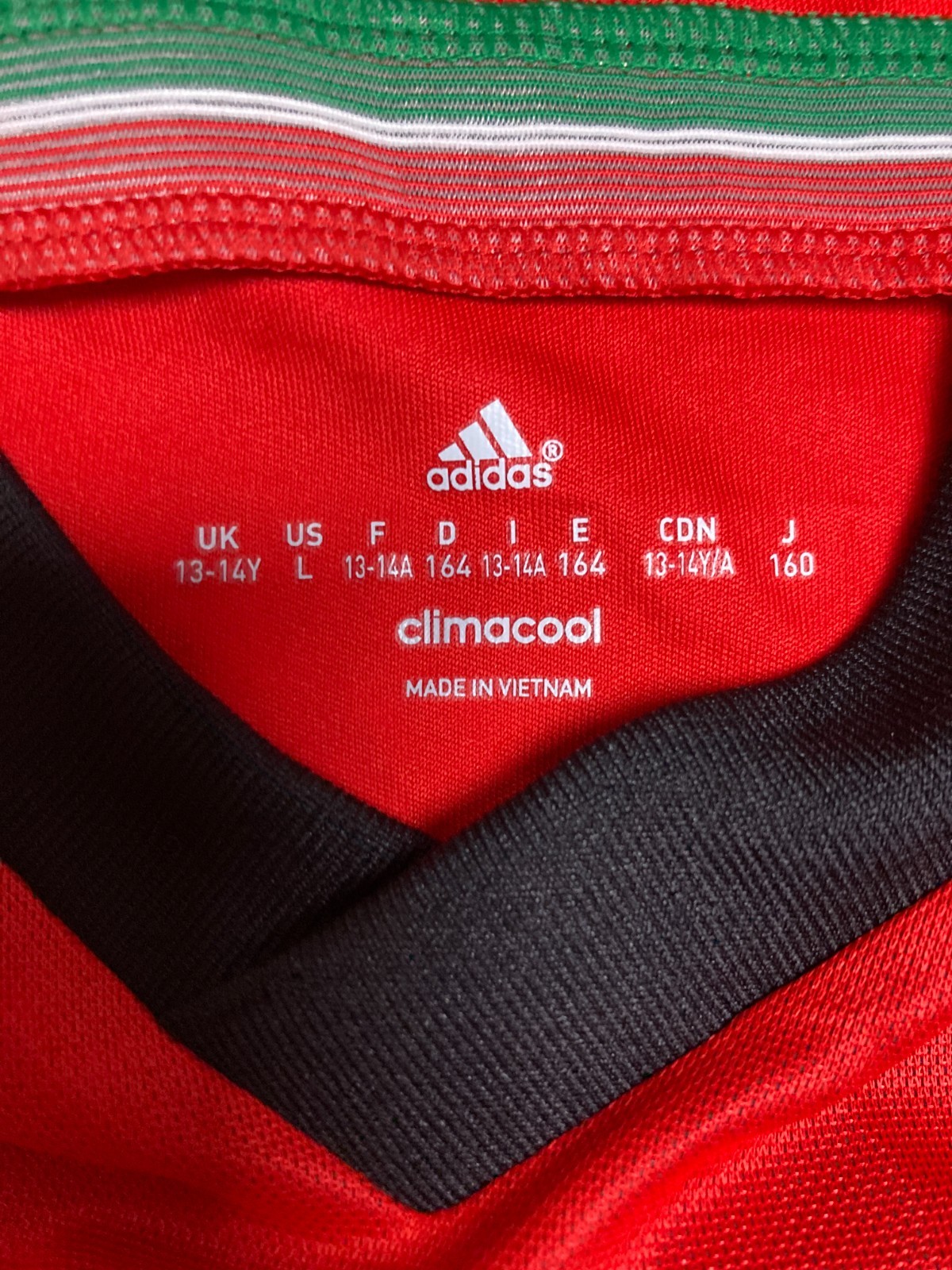 NEW adidas 2014 Mexico World Cup Youth Jersey Size Youth Large thumbnail 3