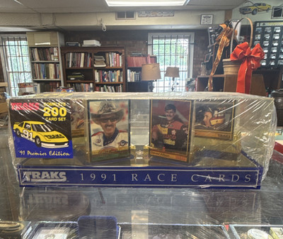 TRAKS 1991 Race Cards Premier Edition Racing Complete Set 200 Cards Sealed