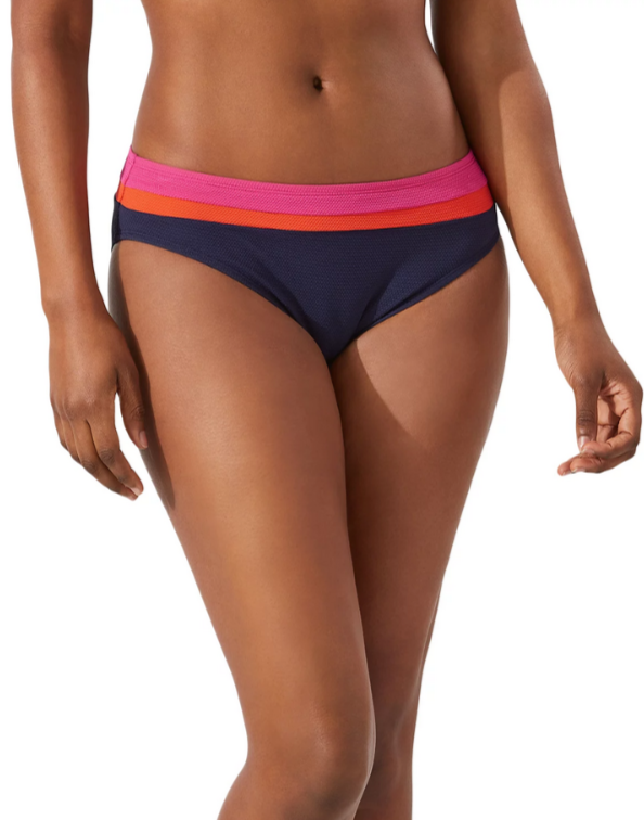 Tommy Bahama Island Cays Color Block Hipster Bikini Bottom MSRP