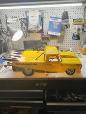 LOSI R/C 1/10 '68 Ford F100 22S 2WD No Prep Drag Truck Brushless RTR, Magnaflow