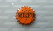 WILT CHAMBERLAIN BASKETBALL SODA POP COKE BOTTLE CAP VINTAGE NBA COLLECTORS NOS