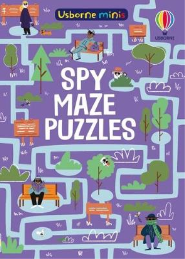 Kate Nolan Spy Maze Puzzles (Paperback) Usborne Minis