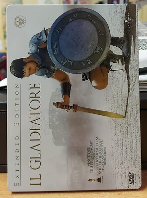 DER GLADIATOR DVD DOPPEL EXTENDED EDITION MIT STEELBOOK LIEFERUNG 24/48H MIT BRT