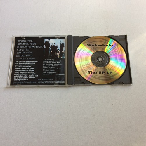 Sinkwhole The EP LP CDr ULTRA RARE Nu Metal Rapcore Denver, CO '01 Saturn - Picture 3 of 3