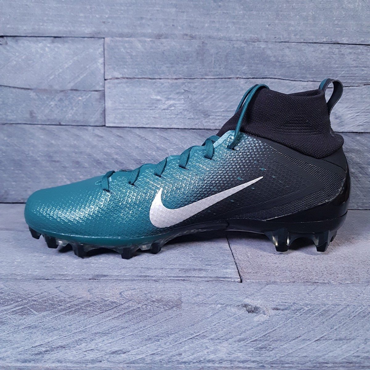 Nike Vapor Untouchable Pro 3 Football Cleats Men\'s Size 13 Blue/Green Gold Black Nike Vapor Untouchable Pro 3 Miami Dolphins PE Football  main image 4