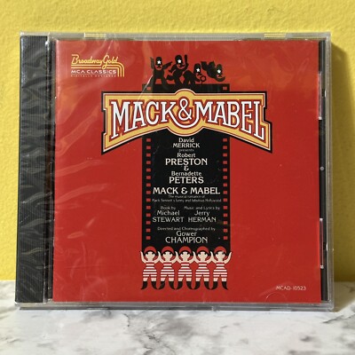 Mack & Mabel Broadway Gold MCA Classics NEW Sealed Cd Bernadette Peters Big Time