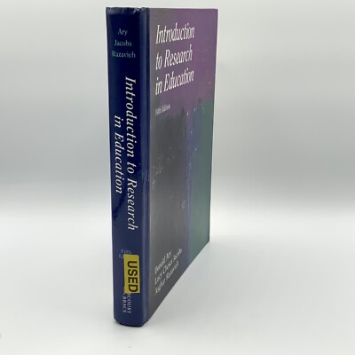 Introduction To research In Education Fifth Edition Harcourt 1972 /ah