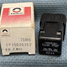 NEW ACDELCO 10026187 RELAY ASSEMBLY, FUEL PUMP 1982-1985 GM 10026187 GR 3.900