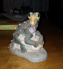 Dinosaur Stegosaurus John P Fischner  Baby Hatching Egg RARE Jurassic 