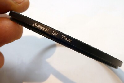Shun Yi 77mm UV Filter Clear  protection low profile for wide angle lenses
