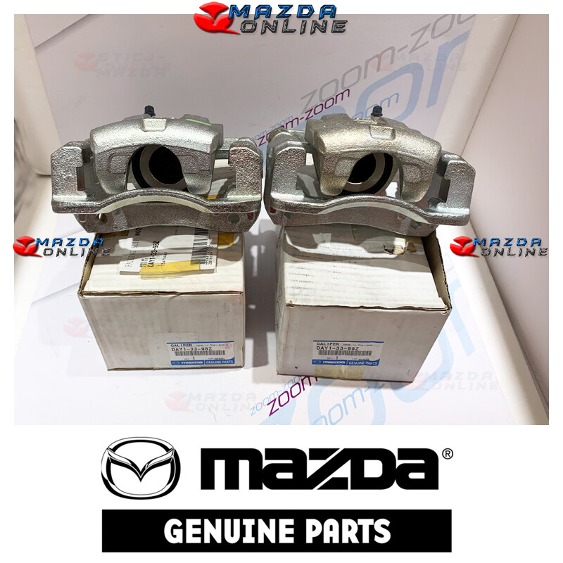 Mazda Genuine Front Brake Caliper L&R Combo DAY1-33-98Z-99Z fit 15