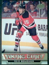 REID BOUCHER  13/14 AUTHENTIC UDS2 YOUNG GUNS CARD  SP