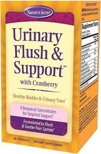 Nature's Secret Urinary Flush  Support with Cranberry Promotes Healthy Bladder