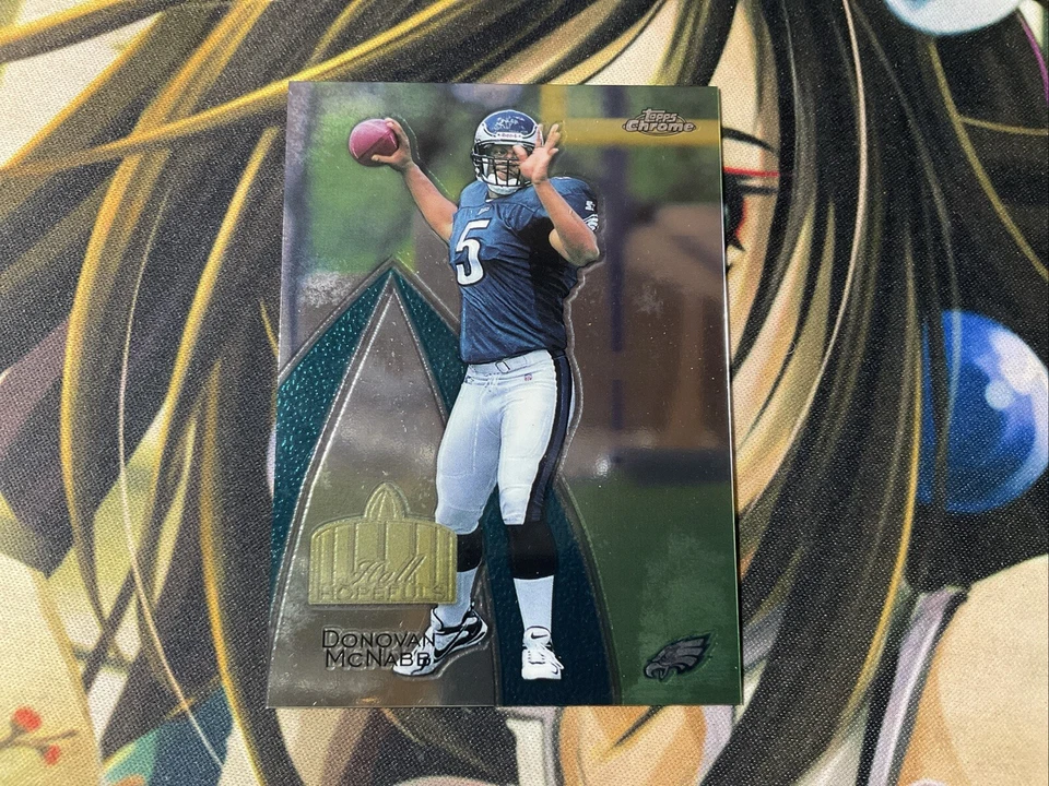 1999 Topps Chrome Hall of Fame #H3 Donovan McNabb  RC - Image 3 of 4