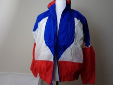 Vintage Reebok Windbreaker Jacket Women's Color Block Size Medium