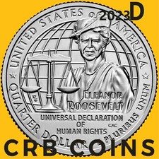 2023-D American Women Eleanor Roosevelt Quarter - (BU) from Mint Bag - AW08D