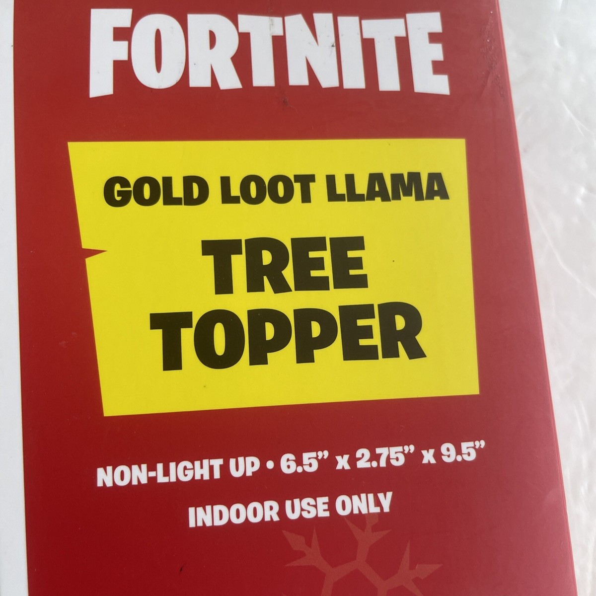 激レア】Fortnite ツリートップ ゴールデンラマ＋ビクロイオーナメント