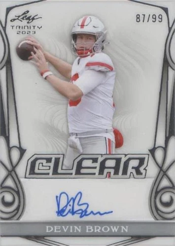 2023 Leaf Trinity Devin Brown #CA-DB1