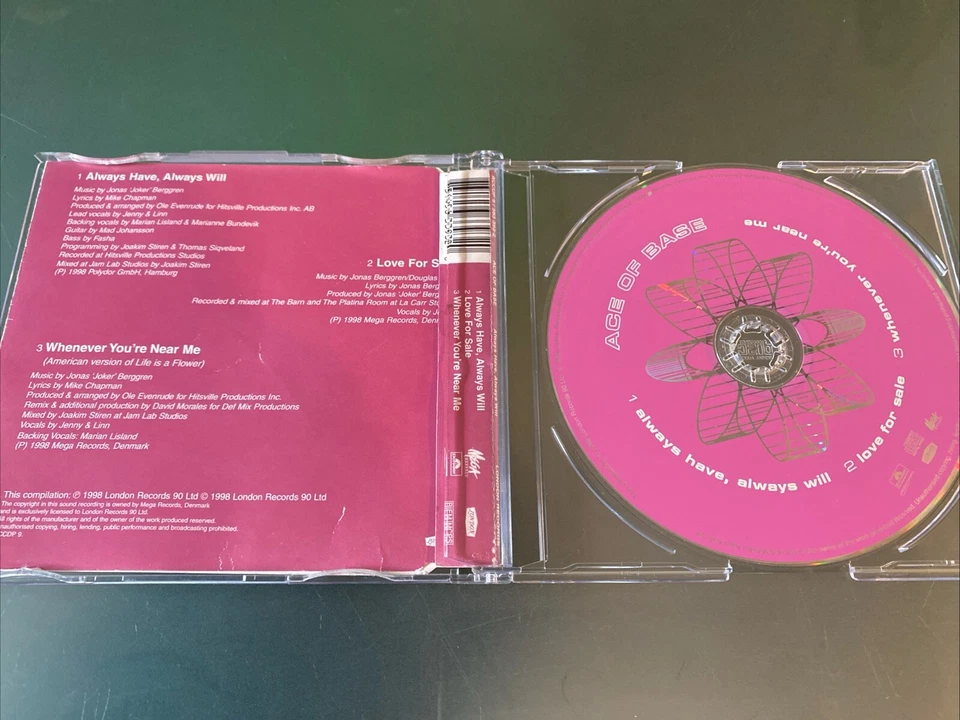 ACE OF BASE MEGA 9 💿LOT UK IMPORT SINGLES!!! All That She Wants, Cruel Summer+ - Image 4 of 4