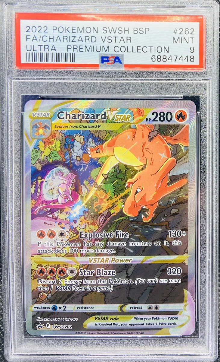 Charizard VSTAR SWSH262 Ultra Premium Collection PSA 9 Mint