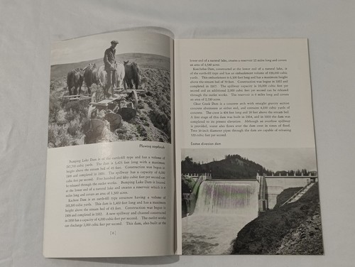 1939 Yakima Federal Reclamation Project U.S. Department Of Interior Booklet - Picture 5 of 17