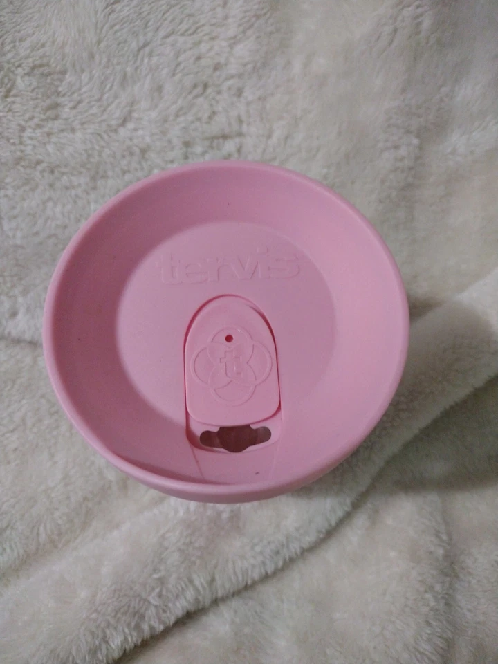 Caneca/copo/caneca Tervis 24 oz primavera borboleta rosa branco amarelo - Imagem 4 de 4